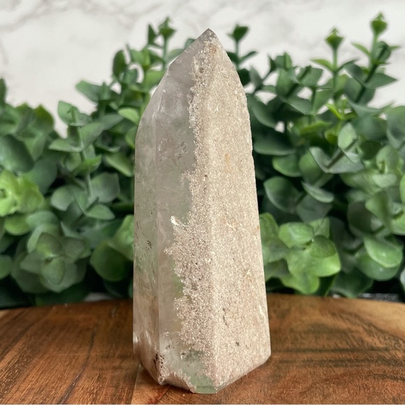 Scenic Quartz- Garden Quartz- Inclusion Quartz Crystal Tower - Picture 6 of 17